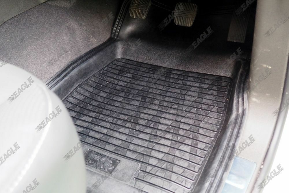 Dirt Catcher Extreme Heavy Duty Deep Tray Rubber Floor Mats - Front & Rear